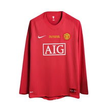 Manchester United Home 07/08 - Final da Liga dos Campeões - Long Sleeve