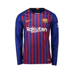 Barcelona Home 17/18 - Long Sleeve