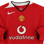 Manchester United Home 04/05 - Long Sleeve