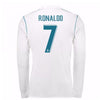 Real Madrid Home 17/18 - Long Sleeve - Ronaldo 7