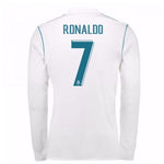 Real Madrid Home 17/18 - Long Sleeve - Ronaldo 7