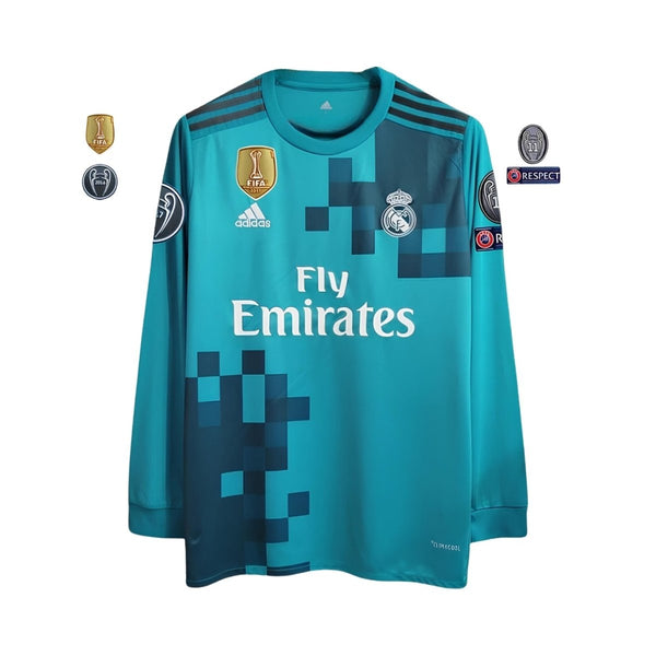 Real Madrid Third 17/18 - Liga dos Campeões - Long Sleeve