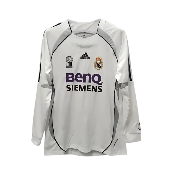 Real Madrid Home 06/07 - Long Sleeve
