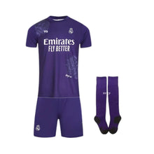 Kid Kit - Real Madrid Fourth 24/25 - Coleção Y-3