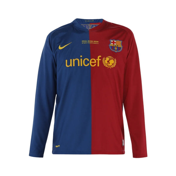 Barcelona Home 08/09 - Final Liga dos Campeões - Long Sleeve