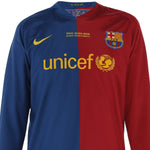 Barcelona Home 08/09 - Final Liga dos Campeões - Long Sleeve