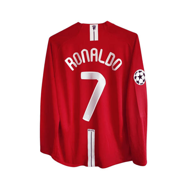 Manchester United Home 07/08 - Long Sleeve - Ronaldo 7
