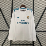 Real Madrid Home 17/18 - Long Sleeve